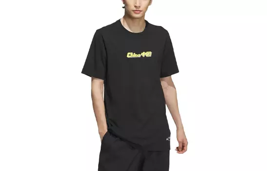 Adidas Мужская футболка, Черный