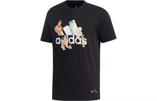 Adidas Мужская футболка, Черный