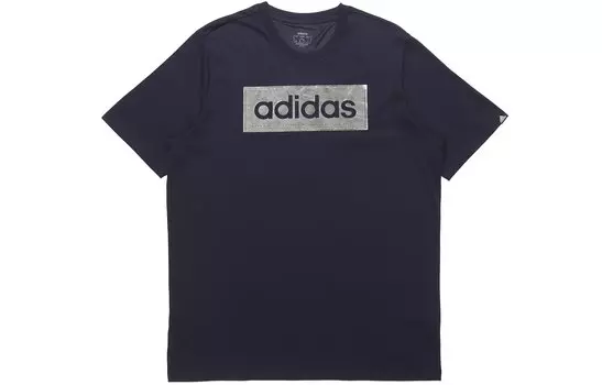 Adidas Мужская футболка, Темно-синий