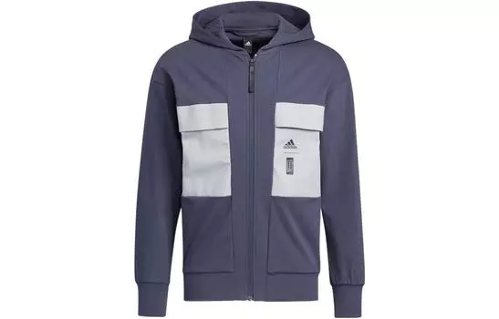 Мужская куртка Adidas, темно-синий