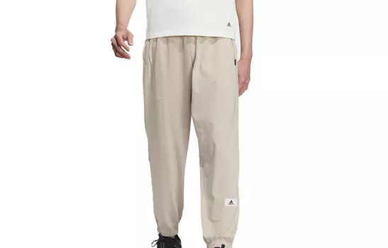 Adidas Мужские повседневные брюки, Бежевый