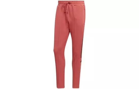 Adidas Мужские трикотажные спортивные штаны, Красный