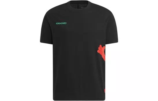 Adidas Neo Футболка унисекс черная