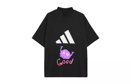 Adidas Neo Футболка унисекс черная