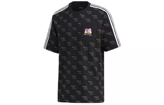 Adidas Neo Футболка унисекс черная