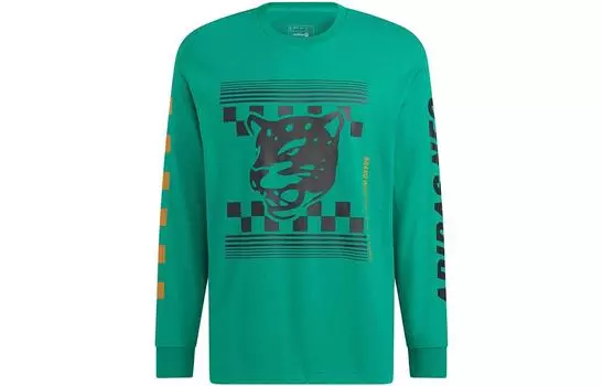 Adidas Neo Футболка унисекс зеленая