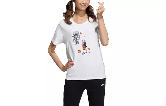 Adidas Neo Футболка женская белая