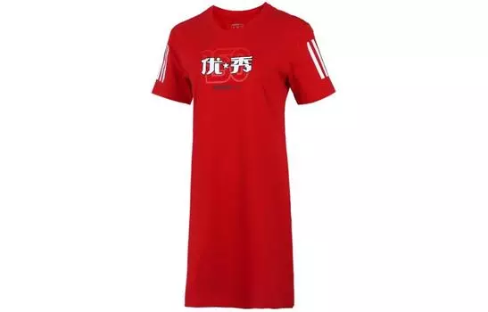 Adidas Neo Футболка женская красные