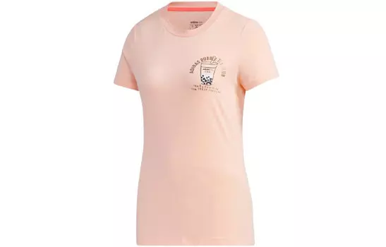 Adidas Neo Футболка женская розовая