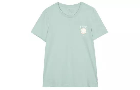 Adidas Neo Футболка женская зеленая