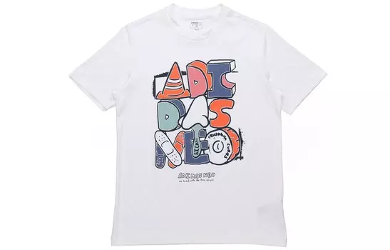 Adidas neo Мужская футболка, Белый