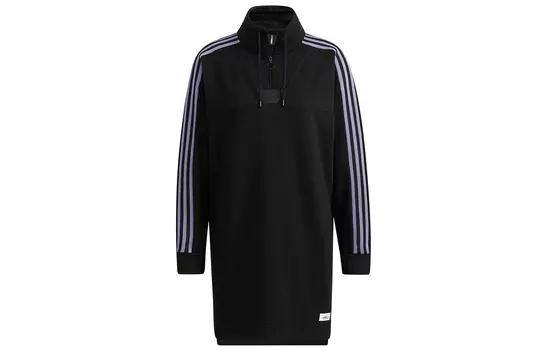Adidas Neo Платье с длинными рукавами женское черное