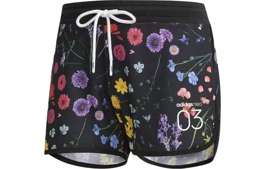 Adidas Neo Повседневные шорты женские черные