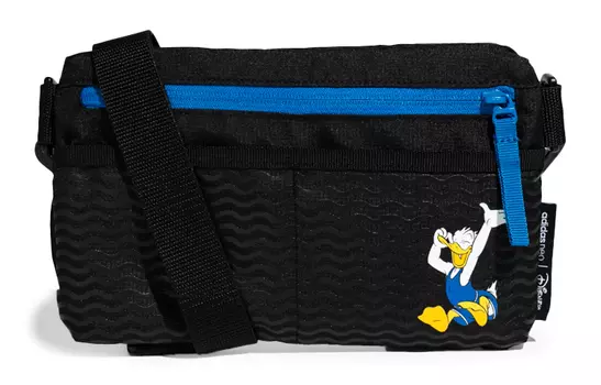 Adidas Neo Сумка на плечо из полиэстера, обычная, унисекс, черная