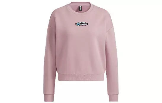 Adidas Neo Толстовка Sesame Street X Sesame Street Co-branded Collection Sweatshirts Women's Purple Pink