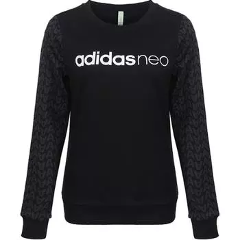 Adidas Neo Толстовка женская черная