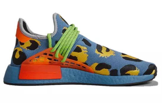 Adidas NMD Hu Pharrell с анималистическим принтом Altered Blue adidas originals дубль