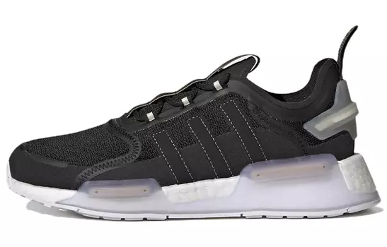 Кроссовки Adidas Originals Nmd V3 Core Black Aluminum Purple Women's, черный/фиолетовый
