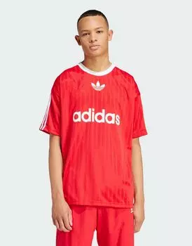 Adidas Originals - adicolor - красная футболка