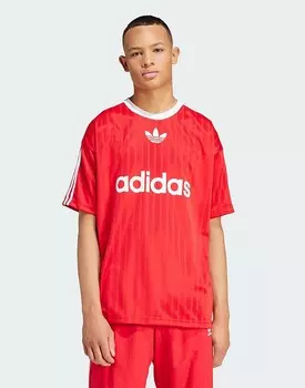 adidas Originals – Adicolor – Красная футболка