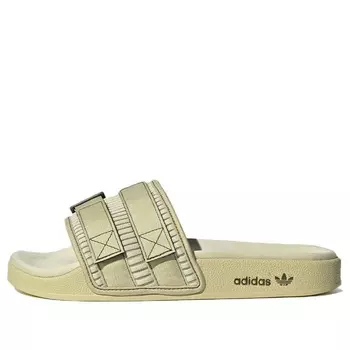 Adidas originals Adilette 2.0 Pride Casual Sports Slippers Beige Unisex HQ1195