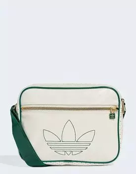adidas Originals – Airliner – Сумка в цвете Off White / College Green