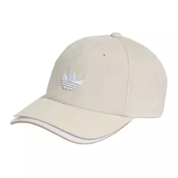 Adidas Originals Бейсболка из полиэстера унисекс бежевого цвета