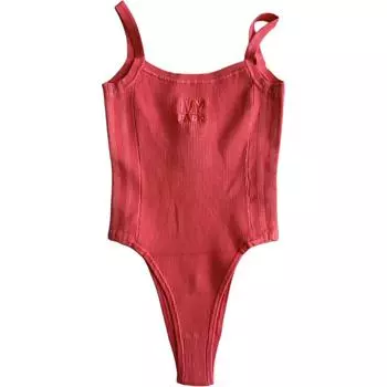 Adidas Originals Боди-майка Adidas Ivy Park Knit Real Coral