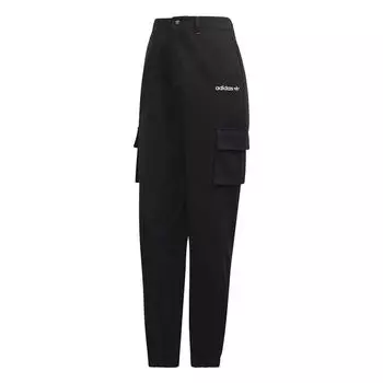 Adidas Originals Брюки-карго женские черные