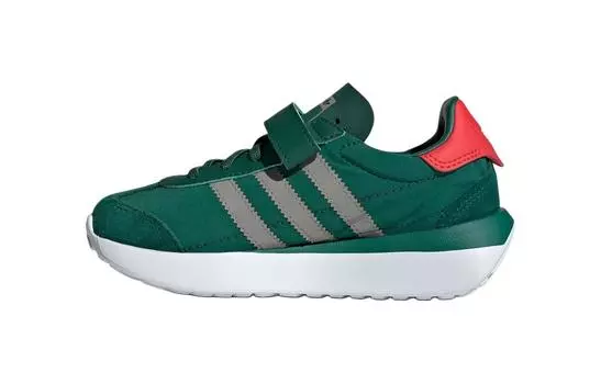 Adidas originals COUNTRY Кроссовки для малышей TD, Dark green/red/gray