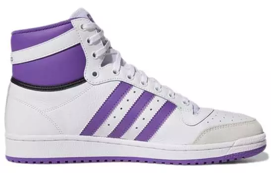 Кроссовки adidas originals Top Ten High White Active Purple