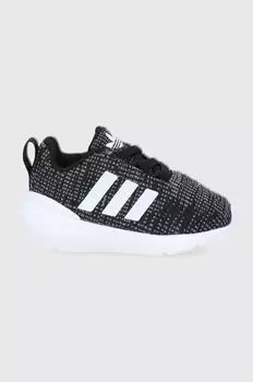 Adidas Originals Детская обувь Swift Run 22, черный