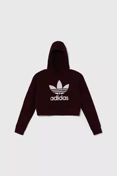 adidas Originals Детская толстовка, бордовый