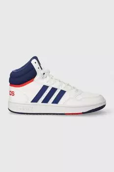 adidas Originals Детские кроссовки HOOPS 3.0 MID K, белый