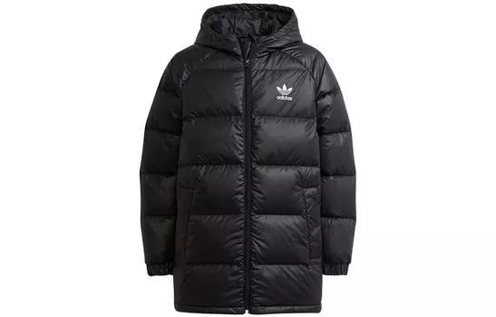 Adidas Originals Детский пуховик/пуховик, цвет Black