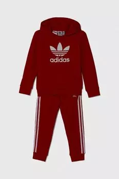 adidas Originals Детский спортивный костюм, красный
