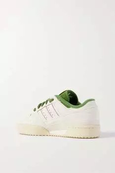 ADIDAS ORIGINALS Двухцветные кроссовки Forum 84 Low CL из замши и кожи, кремовый