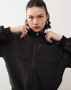 adidas Originals – Essentials Premium – Куртка черного цвета