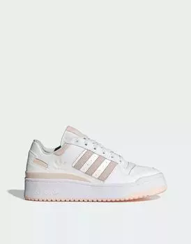 Adidas Originals Forum Кроссовки с яркими белыми полосками