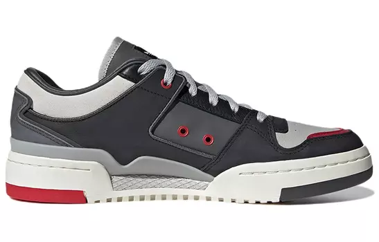 Кроссовки Forum Adidas Originals Luxe Low 'Grey Scarlet' Unisex, серый
