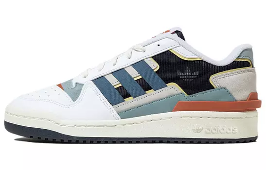 Кроссовки Forum Adidas Originals Exhibit Low 2.0 'White Almost Blue Magic Grey'