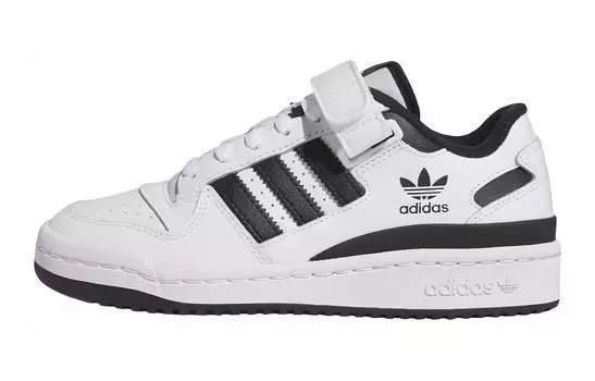 Adidas originals FORUM Series Детские кроссовки для скейтбординга GS, Black/White