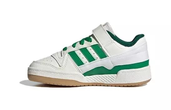 Adidas originals FORUM Series Детские кроссовки для скейтбординга PS, White/Green