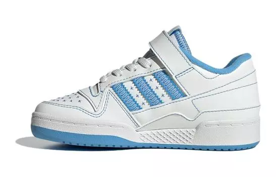 Adidas originals FORUM Series Kids Кроссовки для скейтбординга Дети, White/Blue