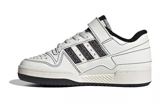 Adidas originals FORUM Series Kids Кроссовки для скейтбординга Дети, Black/White