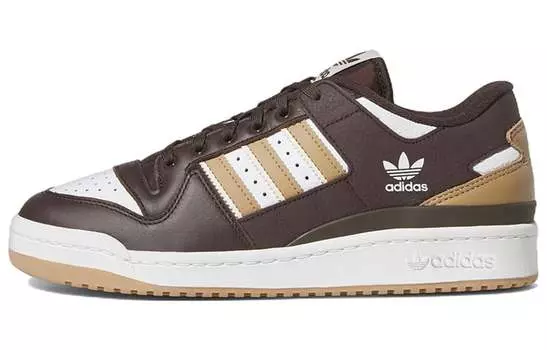 Кроссовки Adidas Originals Forum 84 Low Adv Dark Brown Ecru Tint