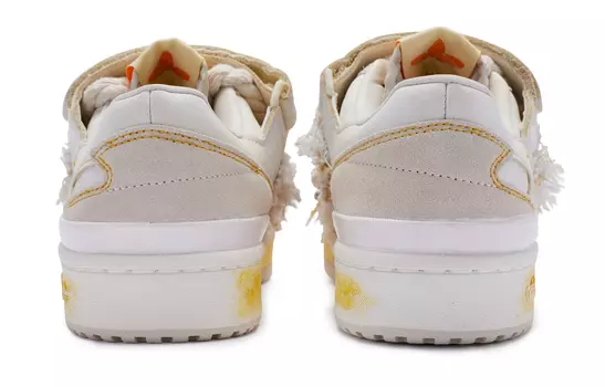 Кроссовки Adidas Originals FORUM Skateboard Shoes Unisex Low-Top Beige Yellow