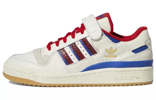 Кроссовки Adidas Originals Forum 84 Low Off White Scarlet Collegiate Royal