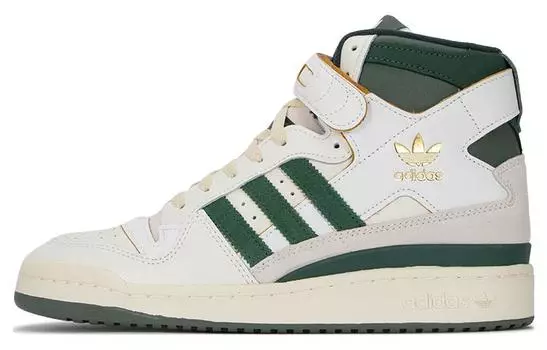 Кроссовки Adidas Originals Forum 84 High 'White Green'