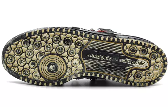 Adidas originals FORUM Series Обувь для скейтбординга унисекс, Black